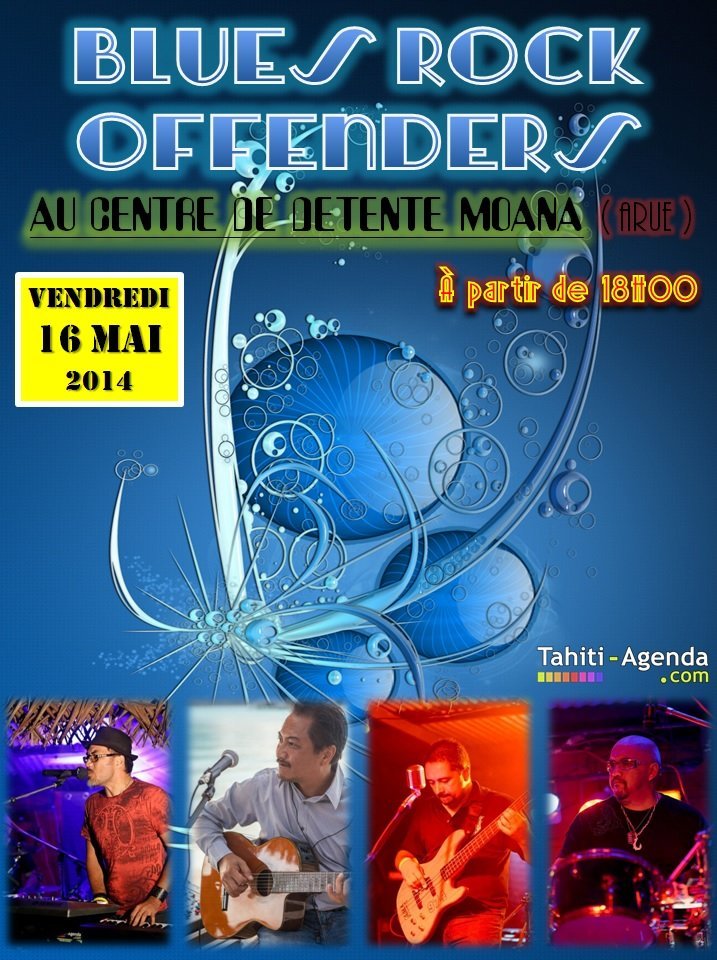 BLUES ROCK OFFENDERS EN CONCERT