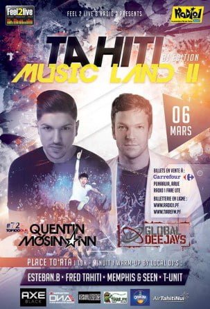 Show éléctro : Tahiti Music Land II