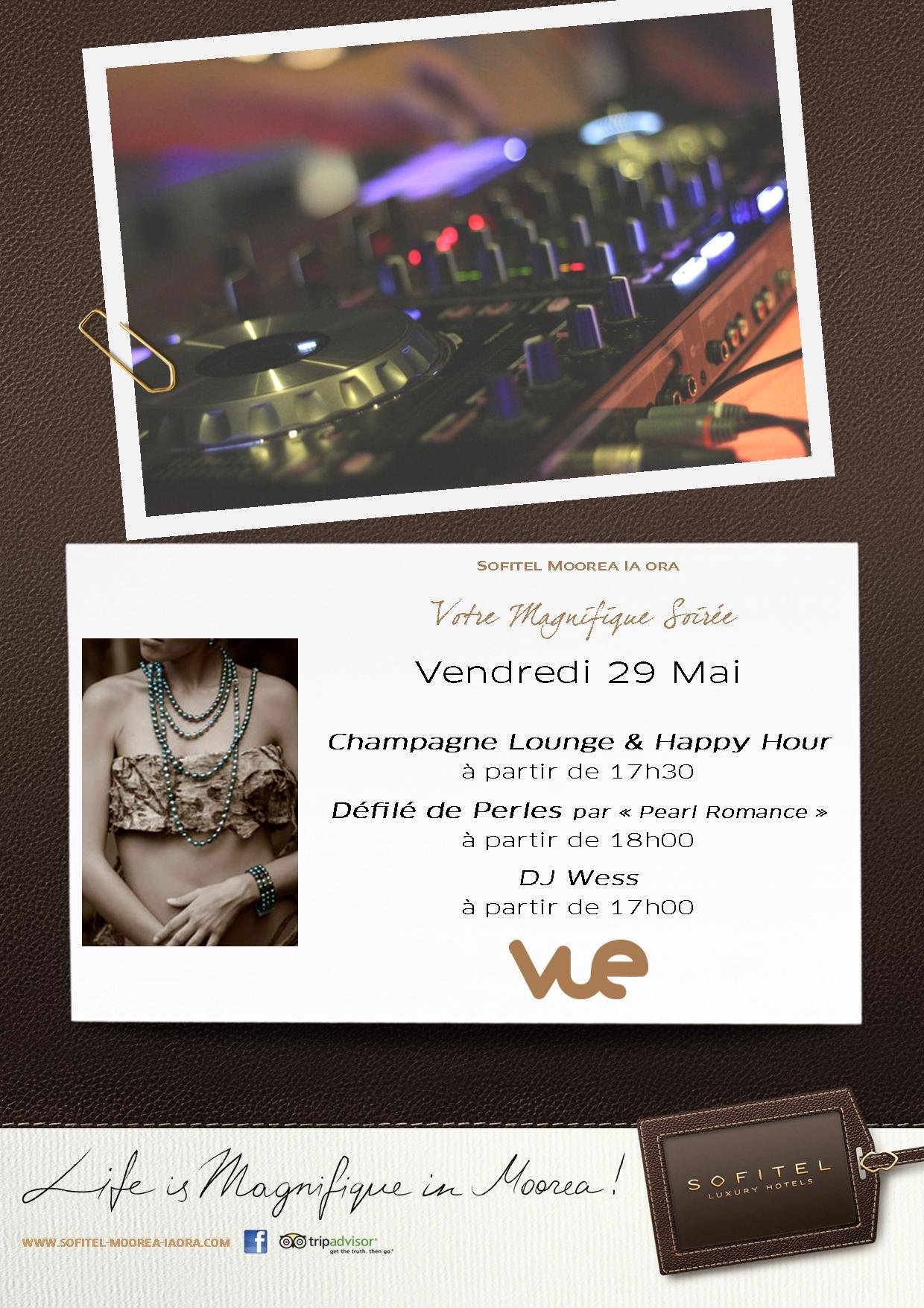 DJ Wess au Sofitel Moorea Ia Ora