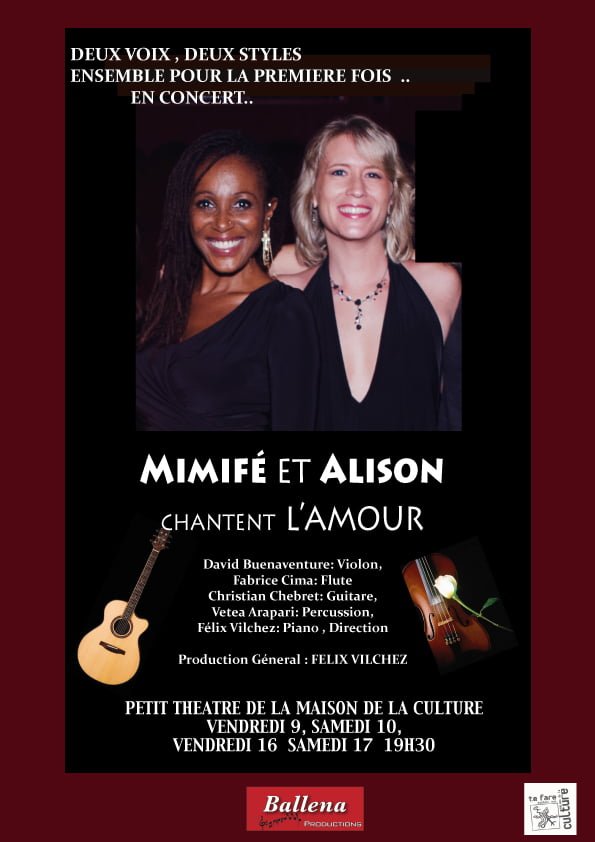 Mimifé et Alison chantent l’Amour