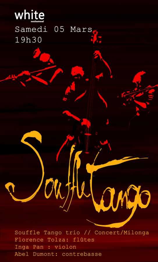 CONCERT MILONGA avec SOUFFLE TANGO TRIO