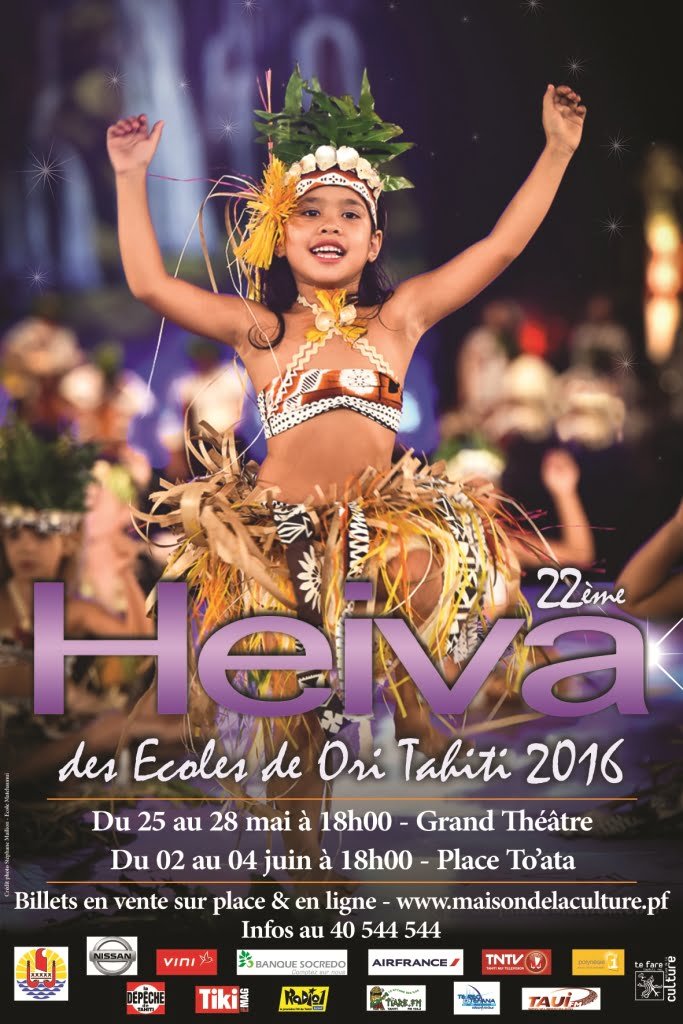 22 ème Heiva des écoles de ‘ori tahiti, et musiques traditionnelles