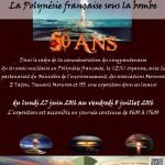 Exposition "La Polynésie française sous la bombe" au CESC