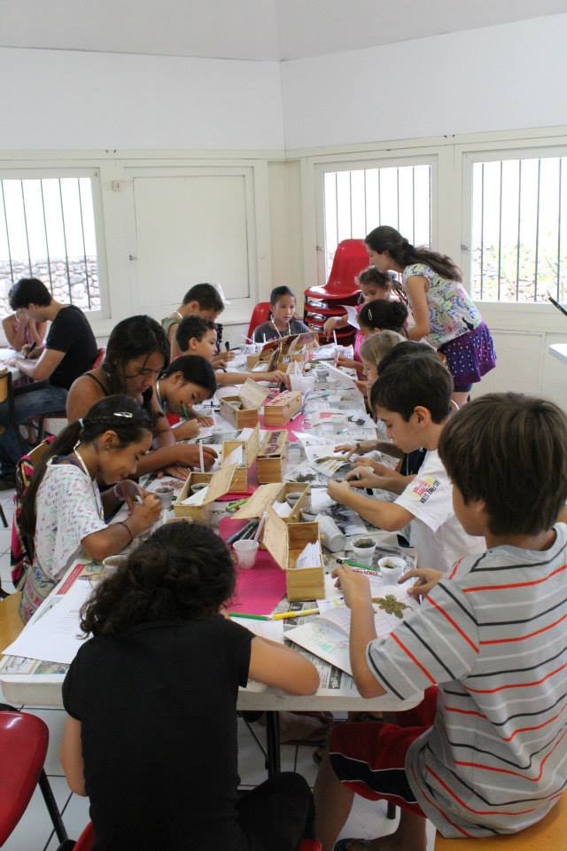 Atelier de vacances à la Maison de la Culture