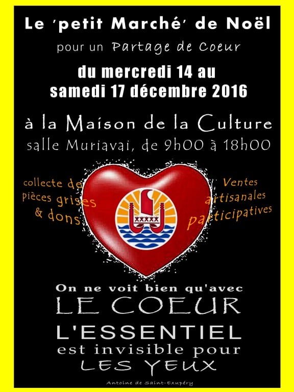 Expositions ventes : Le petit marché de Noël