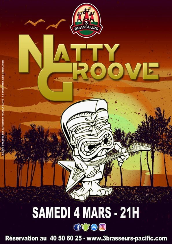 NATTY GROOVE EN CONCERT AUX 3B