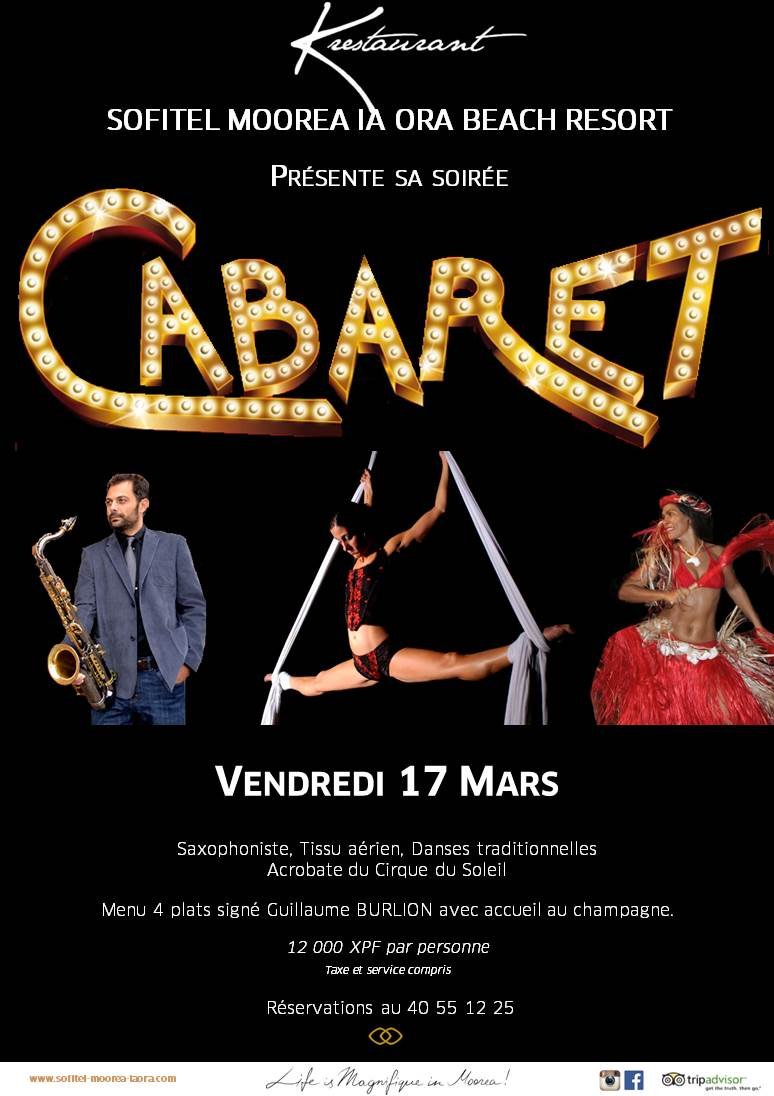 SOIRÉE CABARET