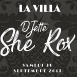 DJette She Rox aux platines de la Villa