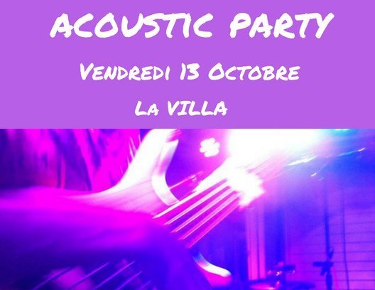 Acoustic Party a la Villa