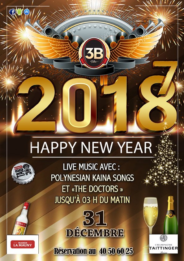 Soirée Jour de l'an aux 3B