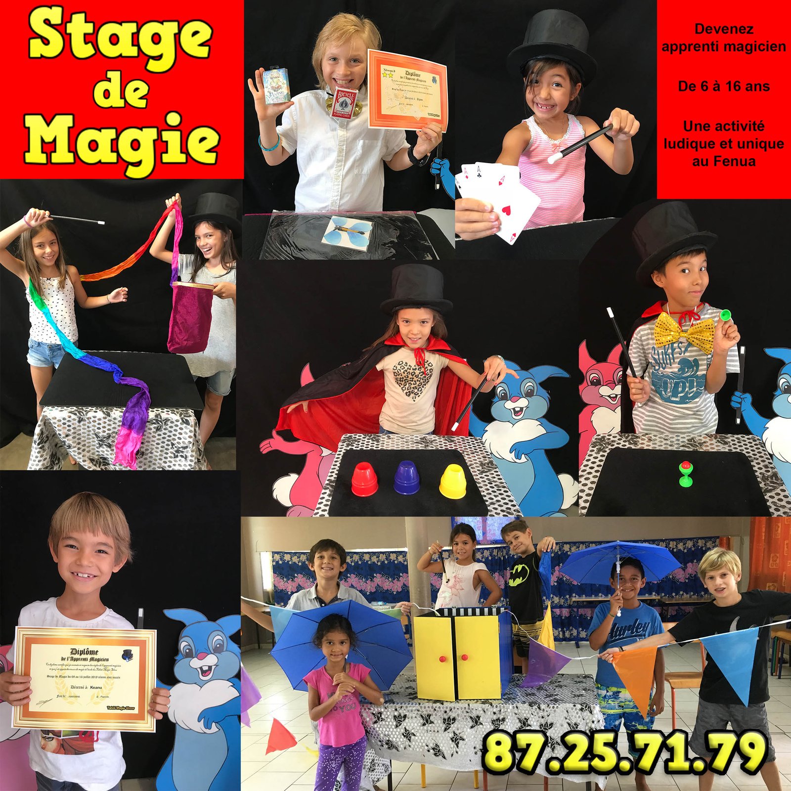 Stage de Magie - Vacances scolaire Mai 2019