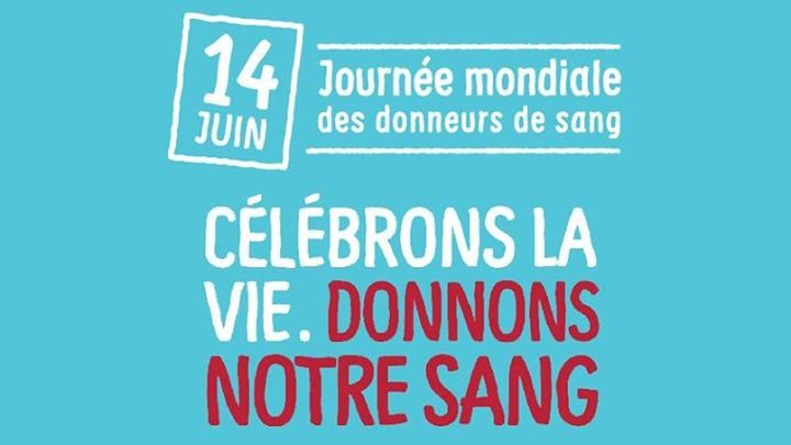 Journée Mondiale des donneurs de sang