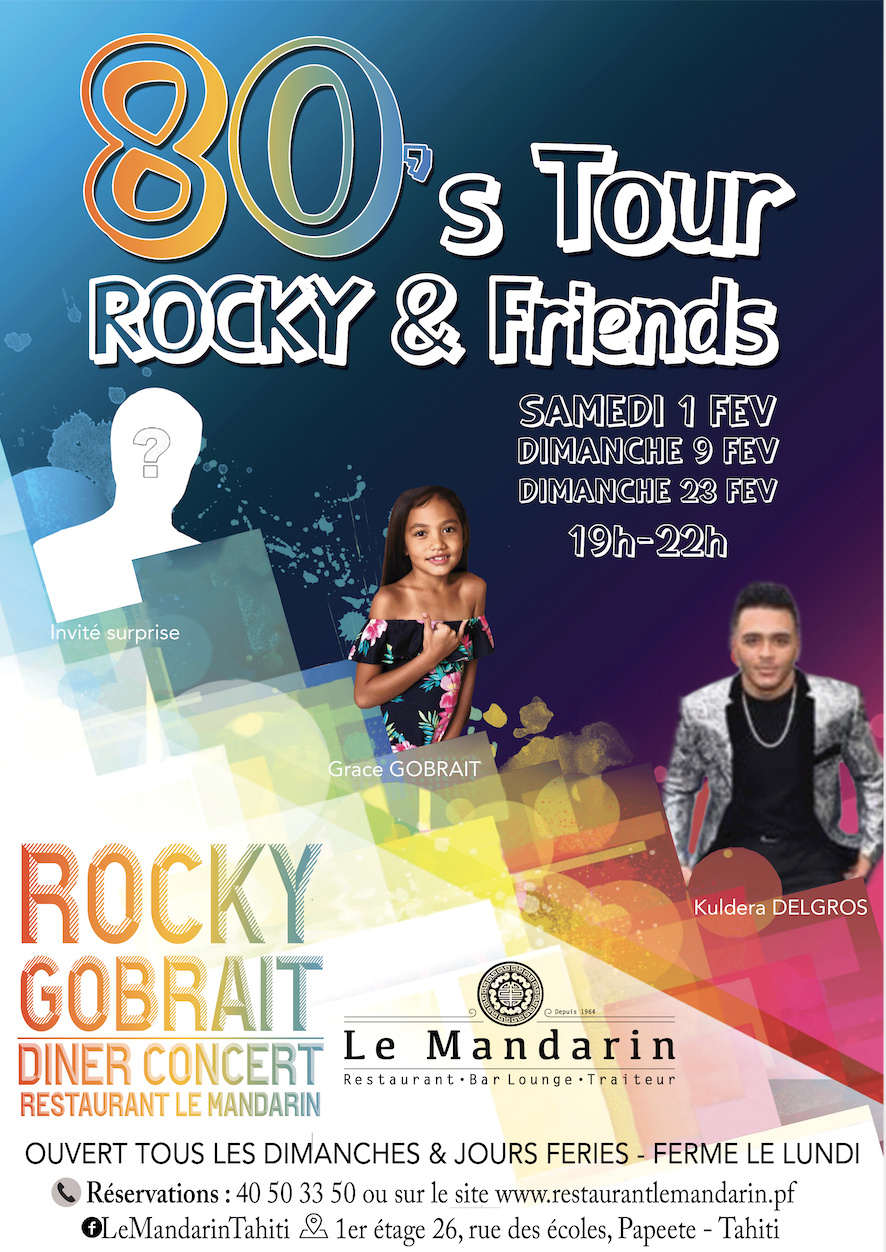 Années 80's Tour Rocky GOBRAIT & Friends