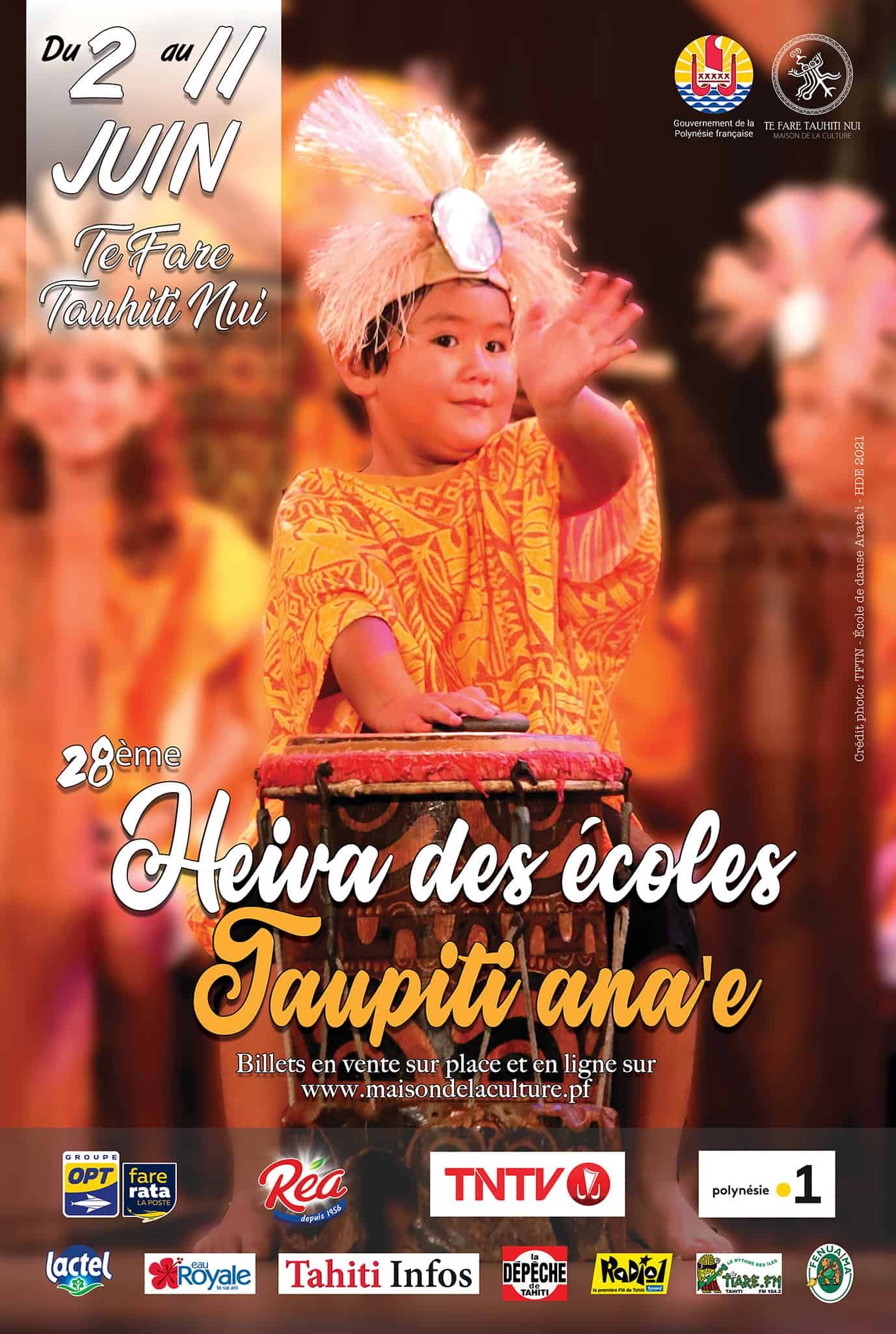 28ème édition du Heiva des Écoles "Taupiti Ana’e"