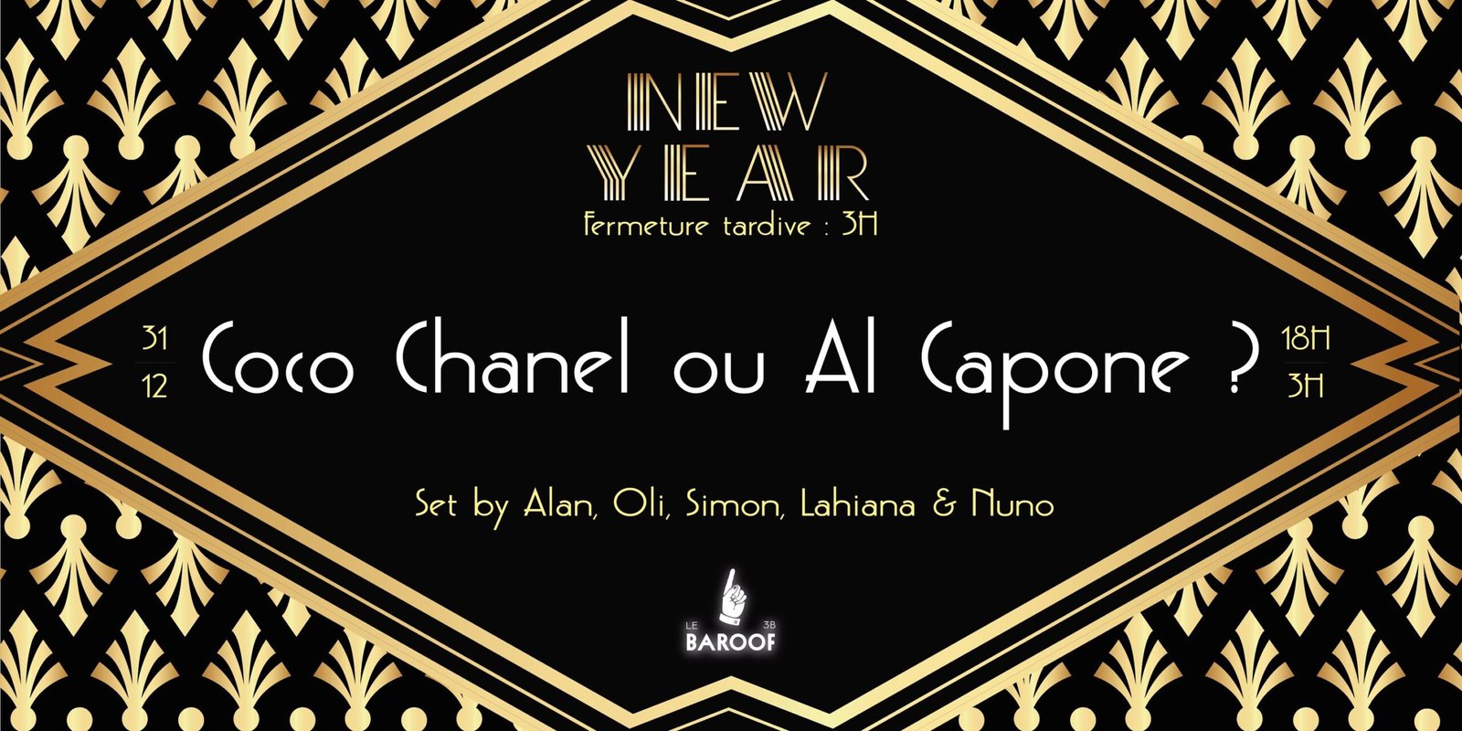 𝗡𝗘𝗪 𝗬𝗘𝗔𝗥 𝗕𝗔𝗥𝗢𝗢𝗙 | 𝟯𝟭 𝗗𝗘́𝗖 𝟮𝟬𝟮𝟮 ⊰ Le 𝖡𝖠𝖱𝖮𝖮𝖥