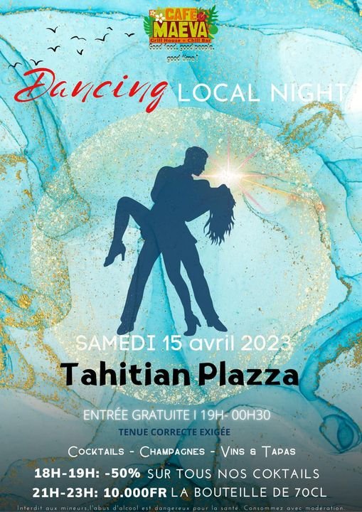 Tahitian Plazza au Café Maeva