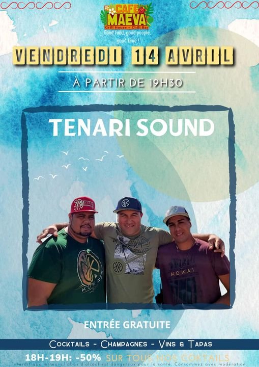 Tenari SOUND au Café Maeva
