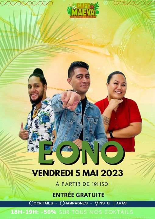 Eono au Café Maeva