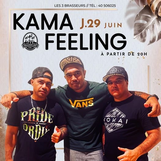 𝗞𝗔𝗠𝗔 𝗙𝗘𝗘𝗟𝗜𝗡𝗚  Un concert live exceptionnel ce JEUDI 29 JUIN dès 20:00 sur la ter...