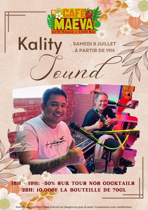 KalitySound au Cafรฉ Maeva