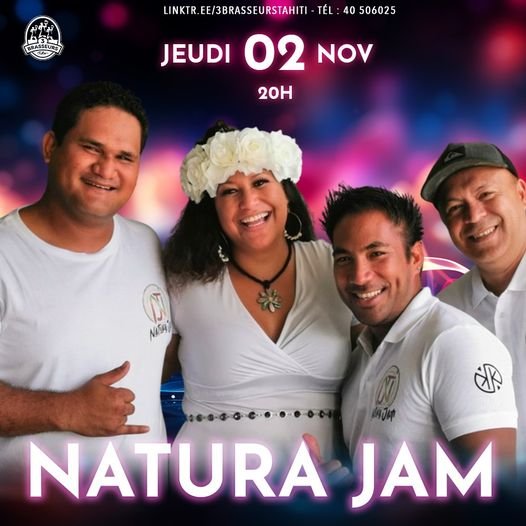 Un avant-goût du week-end avec 𝗡𝗔𝗧𝗨𝗥𝗔 𝗝𝗔𝗠 ! On se donne rendez-vous ce 𝗝𝗘𝗨𝗗𝗜 𝟬𝟮...