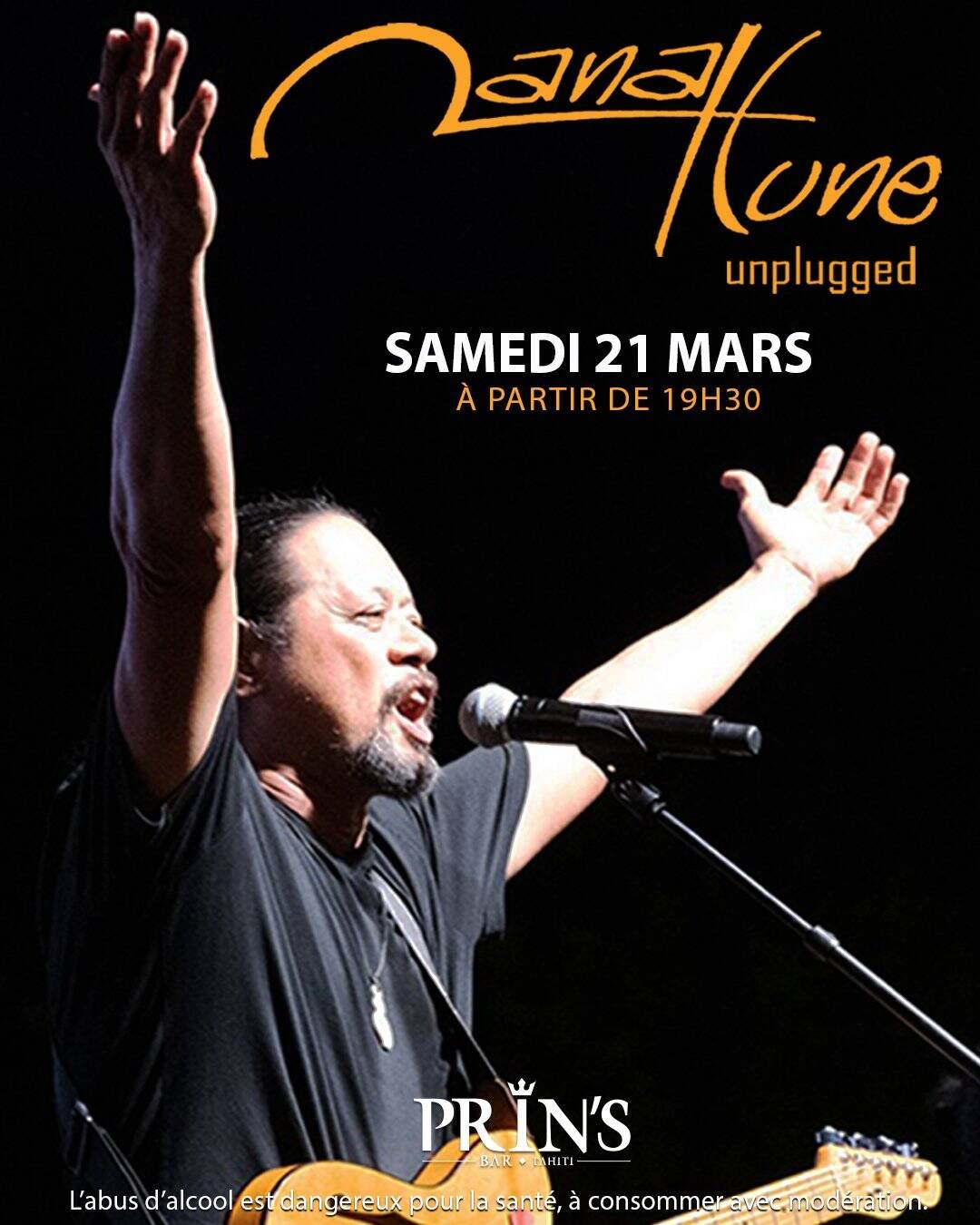 𝗠𝗮𝗻𝗮𝗵𝘂𝗻𝗲 𝗲𝗻 𝗰𝗼𝗻𝗰𝗲𝗿𝘁 𝗮𝘂 𝗣𝗿𝗶𝗻’𝘀 𝘀𝗮𝗺𝗲𝗱𝗶 𝟮𝟭 𝗺𝗮𝗿𝘀