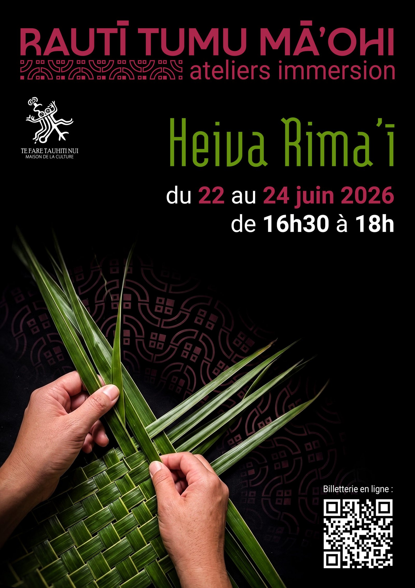 Rautī tumu mā'ohi – Heiva Rima'ī