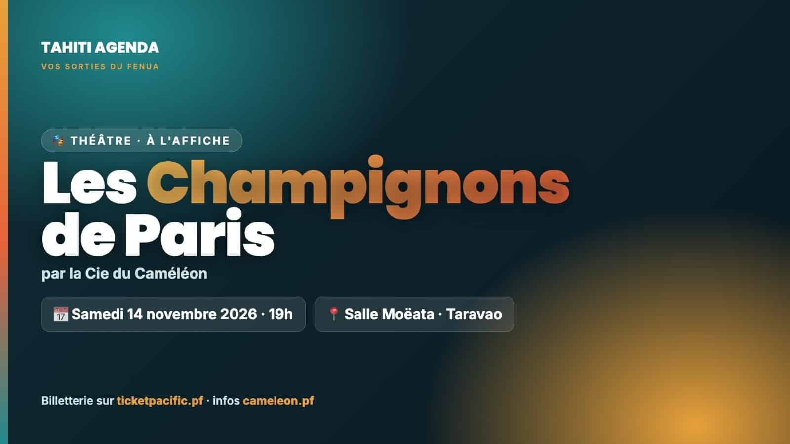 Les Champignons de Paris - Taravao