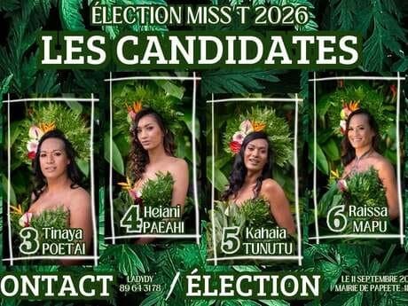 Élection de Miss T Tahiti - Papeete