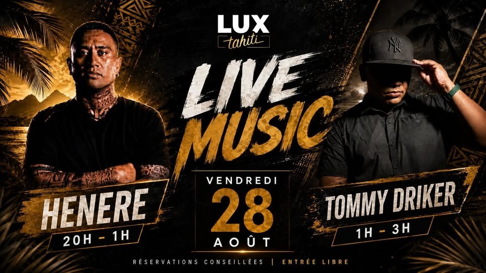 Henere & Tommy Driker | LUX Tahiti